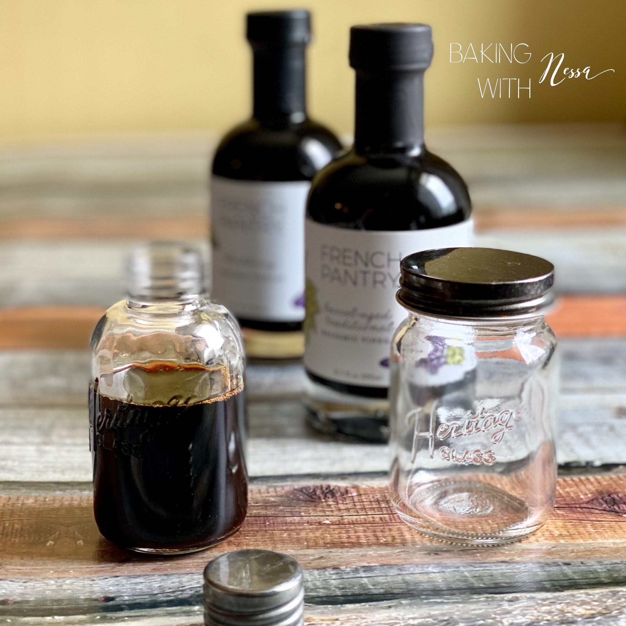 Easy Homemade Balsamic Glaze - Baking With Nessa