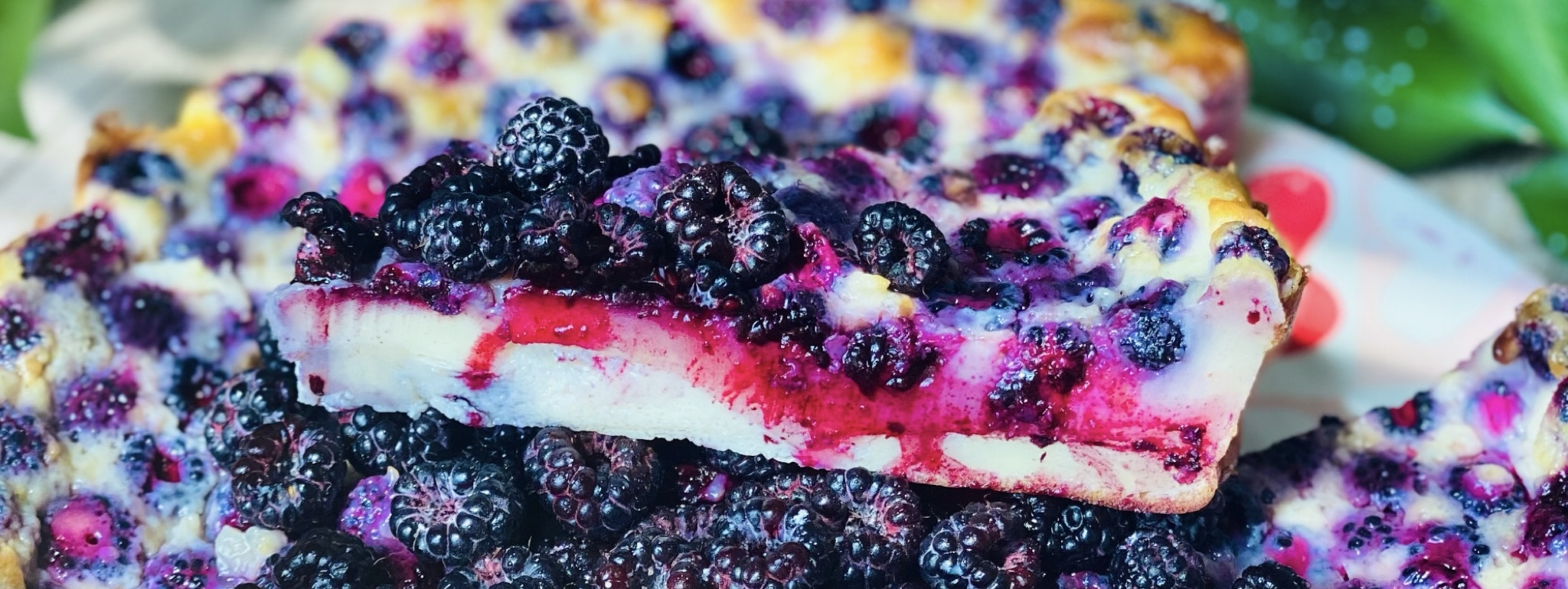 Black Raspberry French Custard Cake | Millasson - Baking with Nessa